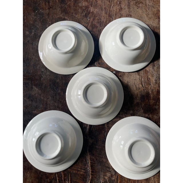 Mid-Century Modern Black and White Bowls Attributed to Paul McCobb - Set of 5 For Sale In Chicago - Image 6 of 10