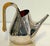 Wood Oscar Tusquets for Alessi Sculptural Silverplate Teapot or Pitcher, 1983 For Sale - Image 7 of 9