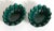 Aldo Londi Vintage Italian Ceramic Deep Emerald Green Bowls - a Pair For Sale - Image 4 of 8