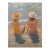Two Sun Hats - Ladeis at the Beach in the Summer Sun For Sale