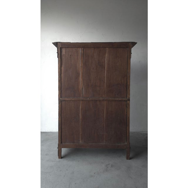 Large Scale 19th Century Antique European Wardrobe Cabinet For Sale - Image 9 of 13