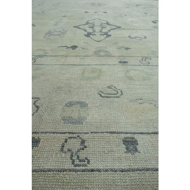 Early 21st Century Oushak Rug 12'8" x 15'3" #17848 For Sale - Image 5 of 8