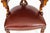 19th Century Victorian Oak Leather Desk Chair For Sale - Image 10 of 18