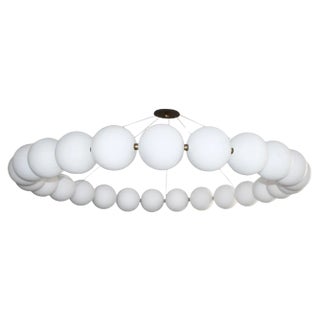 Very Large Ronde De Perles Chandelier by Ludovic Clément D’armont For Sale