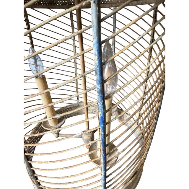 Cream Late 20th Century Neirman Weeks Voliere Pagoda Lantern For Sale - Image 8 of 11