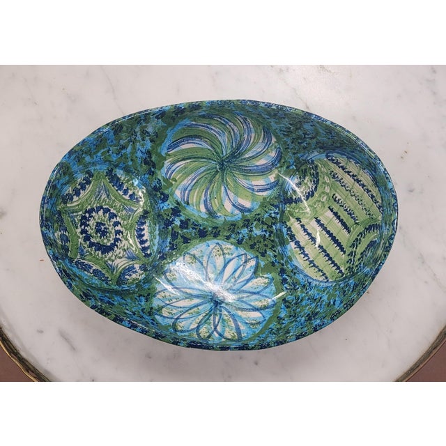 Raymor Mid 20th Century Modern Ceramic Bowl For Sale In Philadelphia - Image 6 of 8