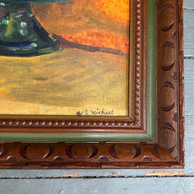 Impressionist 1970’s Original Impressionist Bowl of Fruit Still Life Painting For Sale - Image 3 of 4