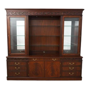 Henkel Harris Moore Hhbc-96 Mahogany Credenza Hutch