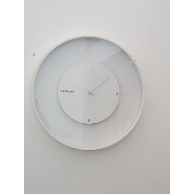 Vintage Clock by Salt & Pepper, 2000s For Sale - Image 9 of 9
