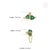 1.34ct Natural Heart Emerald & Diamond Proposal Ring in 14k Yellow Gold Size 6.5 For Sale - Image 12 of 18
