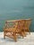 Vintage Trellis Rattan Lounge Chairs - A Pair For Sale - Image 9 of 12