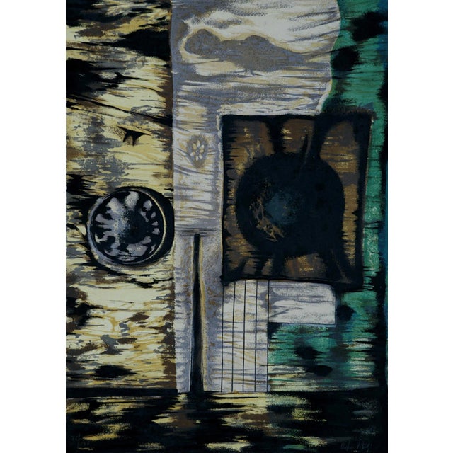 Visions - Original Lithograph by Orfeo Vitali - 1970 ca. For Sale