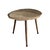 Brown Marble Coffee Table from Forzini, in New conditions. Designed from 2000