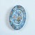 Large Mid-Century Dutch Hand-Painted Polychrome Delft Ceramic Wall Plate, Holland, 1950s For Sale - Image 10 of 16