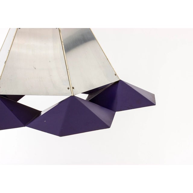 1960s Metal Pendant Lamp, 1960s For Sale - Image 5 of 8