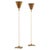 Floor Lamps in Brass and Lacquered Metal, 1950s, Set of 2 For Sale - Image 10 of 10