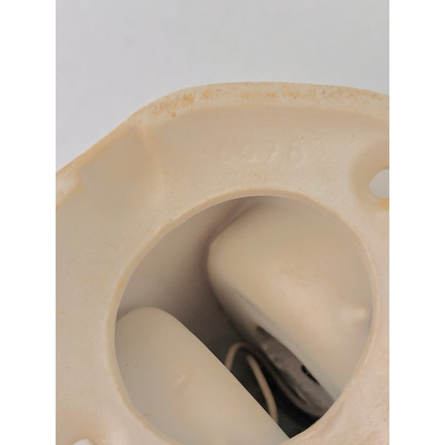 Ceramic Model 6078 Sconce by Wilhelm Wagenfeld for Lindner, 1958 For Sale - Image 10 of 11