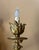 1990s Original French Import Bronze Louis XV Ormolu Sconce Wall Lighting 2 Avail For Sale - Image 4 of 4