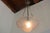 Antique Art Deco Art Nouveau Floral Pendant Chandelier in Soft Pink by Degue, 1930 For Sale - Image 3 of 14