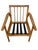 Wood Mid-Century Modern Walnut Arm Chairs - Set of 2 For Sale - Image 7 of 7