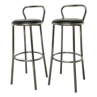 Bar Stools from Rodet, 1970, Set of 2 For Sale