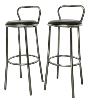 Bar Stools from Rodet, 1970, Set of 2