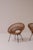 Black Rattan Chairs by Janine Abraham & Dirk Jan Rol for Rougier, France, 1956, Set of 2 For Sale - Image 8 of 15