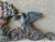Circa Late 19th-Century Cast Iron Victorian-Style Pediment With Fruit Urn & Swooping Ravens For Sale - Image 16 of 18