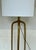 Revelation Modern Antique Brass Wish Bone Tripod Floor Lamp For Sale - Image 4 of 6