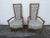 This charming Pair of Chairs is made of wood, and fabric. These two chairs have exquisitely elegant French style; they...