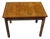 Rectangular Oak and Veneer Worktable, 1960s For Sale