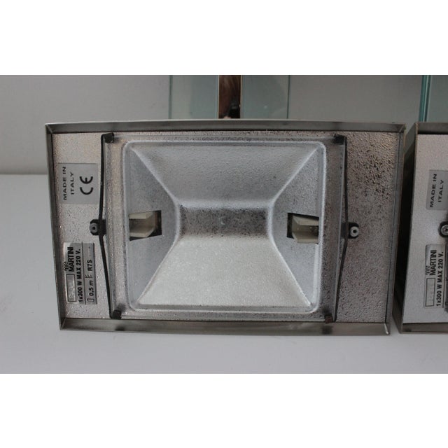 Silver Fratelli Martini Sconces - A Pair For Sale - Image 8 of 13
