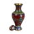 Red Vintage Chinese Cloisonné Vase and Egg For Sale - Image 8 of 8