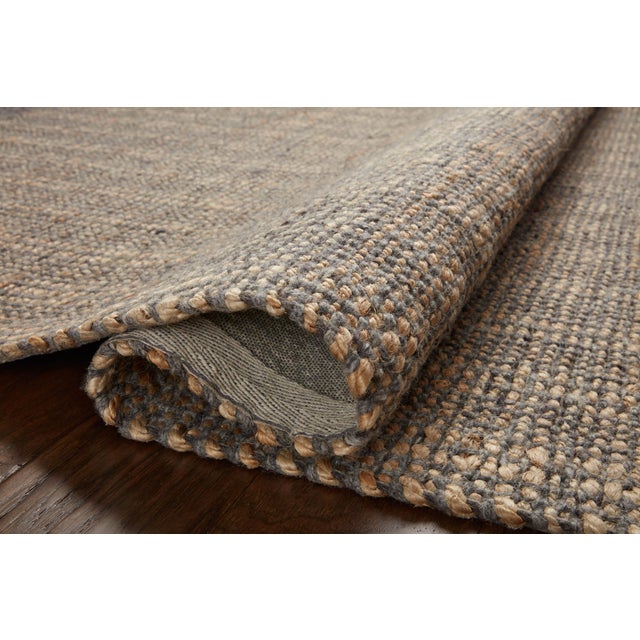Contemporary Jean Stoffer x Loloi Cornwall Charcoal / Natural 8'-6" x 11'-6" Area Rug For Sale - Image 3 of 5