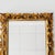 Glass Vintage Baroque Italian Gilded Gold Mirror in Wood, 1960s For Sale - Image 7 of 8