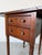Antique Walnut Drop-Leaf Side Table With Two Drawers & Turned Legs/ Sold For Sale - Image 4 of 12