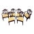 Chairs Dining Hepplewhite Shieldback Vintage For Sale