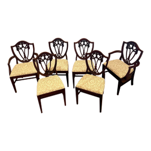 Chairs Dining Hepplewhite Shieldback Vintage