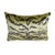 The House of Scalamandre Animalia Tiger Print Down Filled Pillow in Green and Black After Scalamandre For Sale - Image 4 of 8