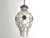 Boho Chic Feldman Capiz Shell Floral Pendant Light, 1960s For Sale - Image 3 of 18
