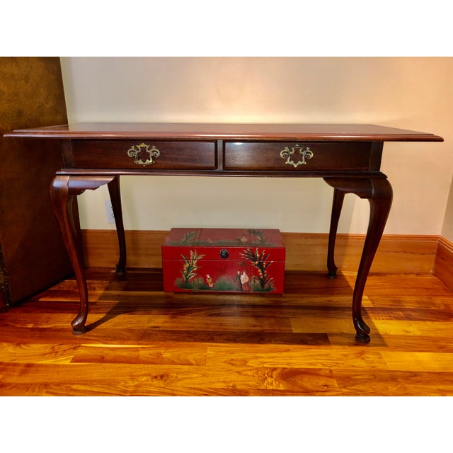 Queen Anne Reproduction Writing Desk Chairish