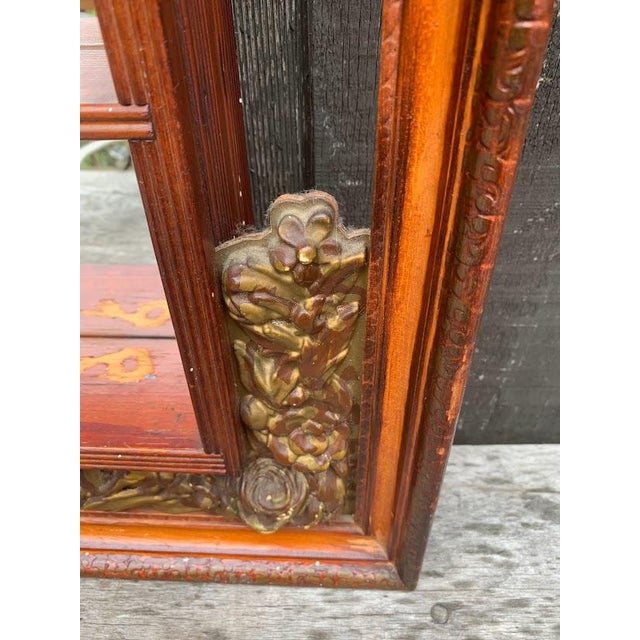 Mid-Century Modern Shadow Box Mirrored Shelf For Sale - Image 4 of 12