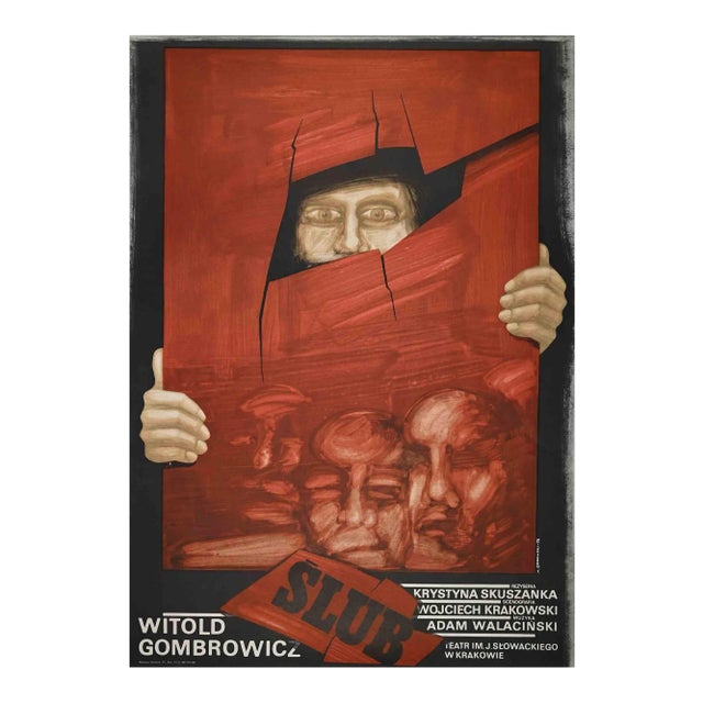 Unknown, Slub Poster, Vintage Offset Print, 1976 For Sale