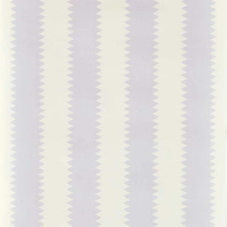 Sanderson Aperigon Parade Wallpaper in Tyrian Lilac For Sale