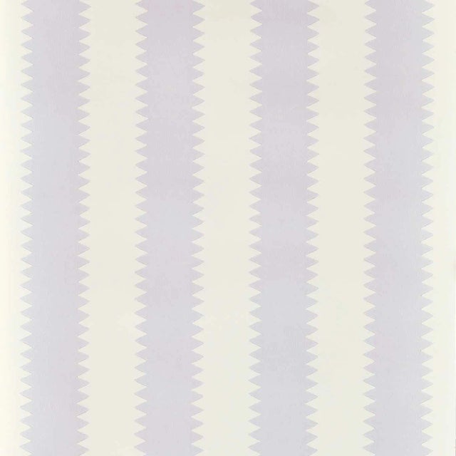 Sanderson Aperigon Parade Wallpaper in Tyrian Lilac For Sale