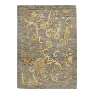 Vintage Handmade Pakistani Wool Pile Rug. For Sale