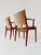 Mid-Century Modern Danish Armchair with Teak Frame and Gray Upholstery by Johannes Andersen for Uldum Møbelfabrik, 1960s For Sale - Image 9 of 14