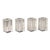 Vintage Lucite Bud Vase Table Setting Markers- Set of 4 For Sale