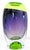 2020s Signed Göran Wärff Vision Vase Purple/Green by Kosta Boda For Sale - Image 5 of 12