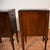 1930s Pair of French Style Dark Mahogany Nightstands / Bedside Tables For Sale - Image 9 of 13